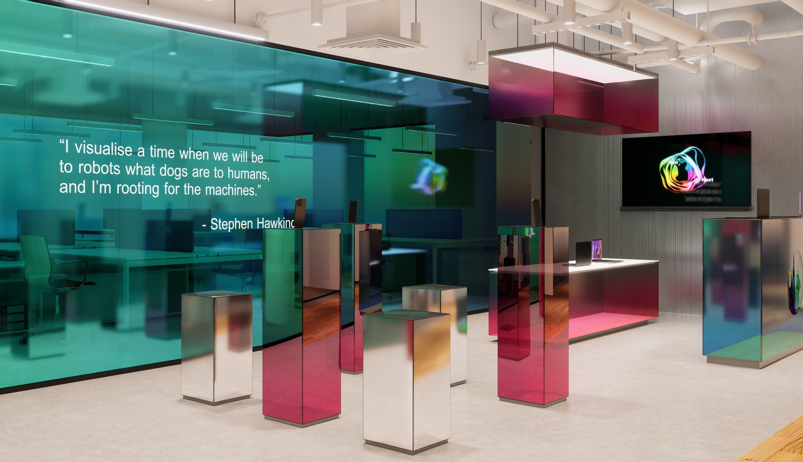 Design visualisation for Deloitte Digital.