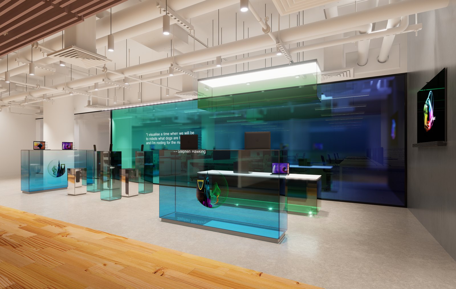 Design visualisation for Deloitte Digital.