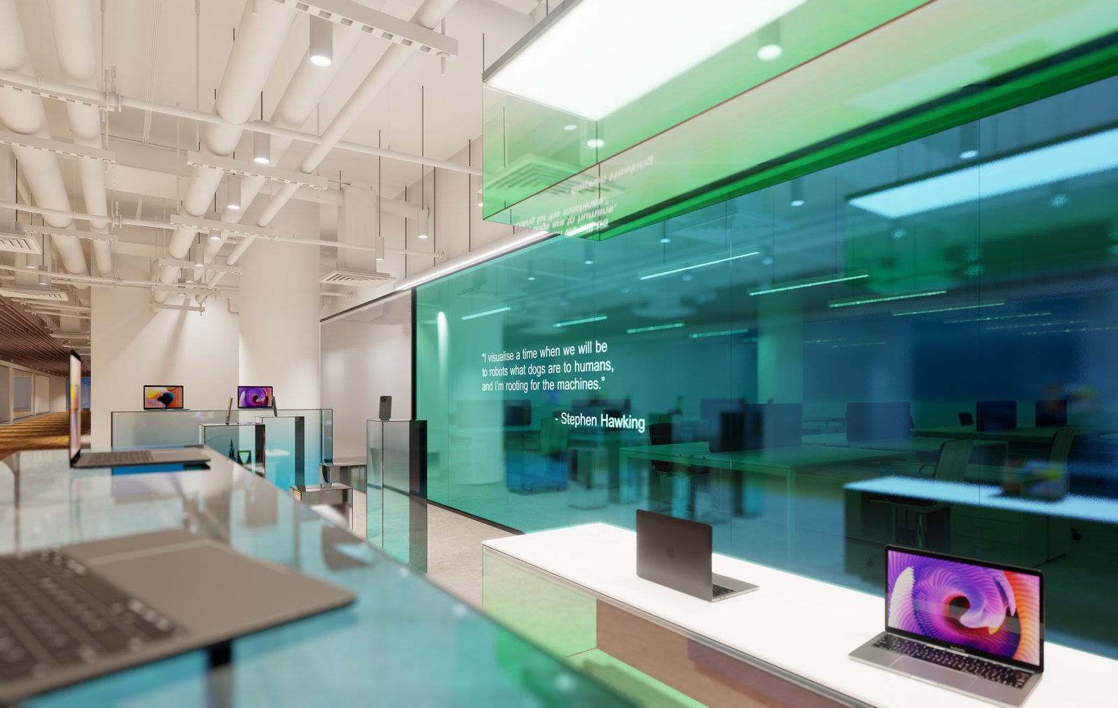 Design visualisation for Deloitte Digital.