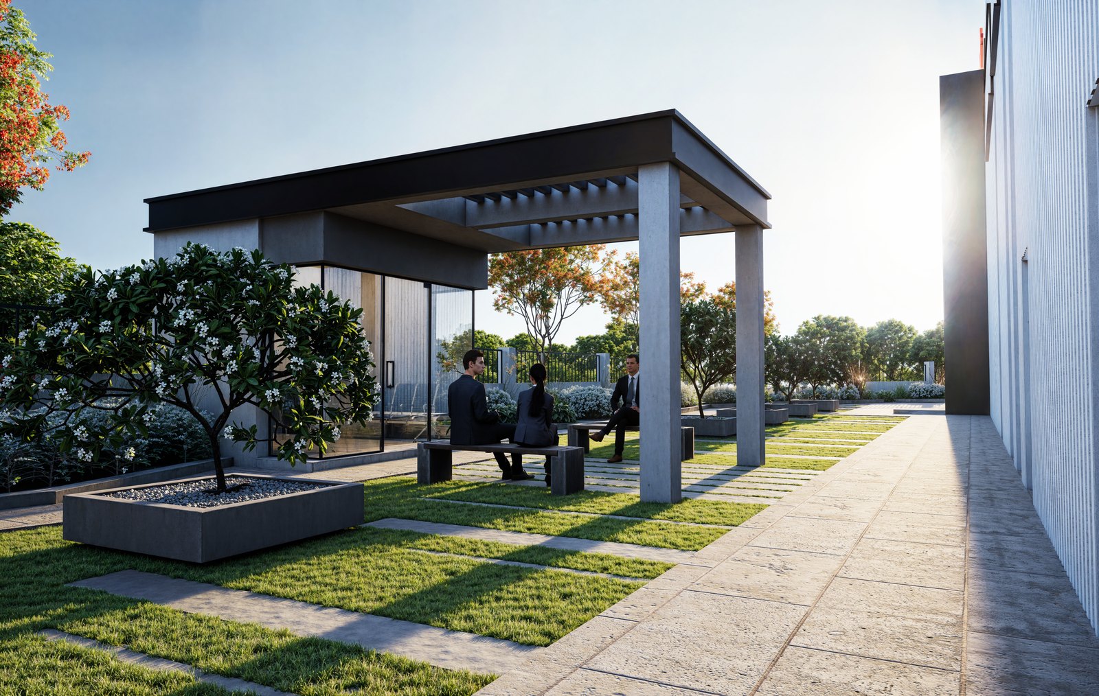 Design visualisation for ITH Regional Headquarters.