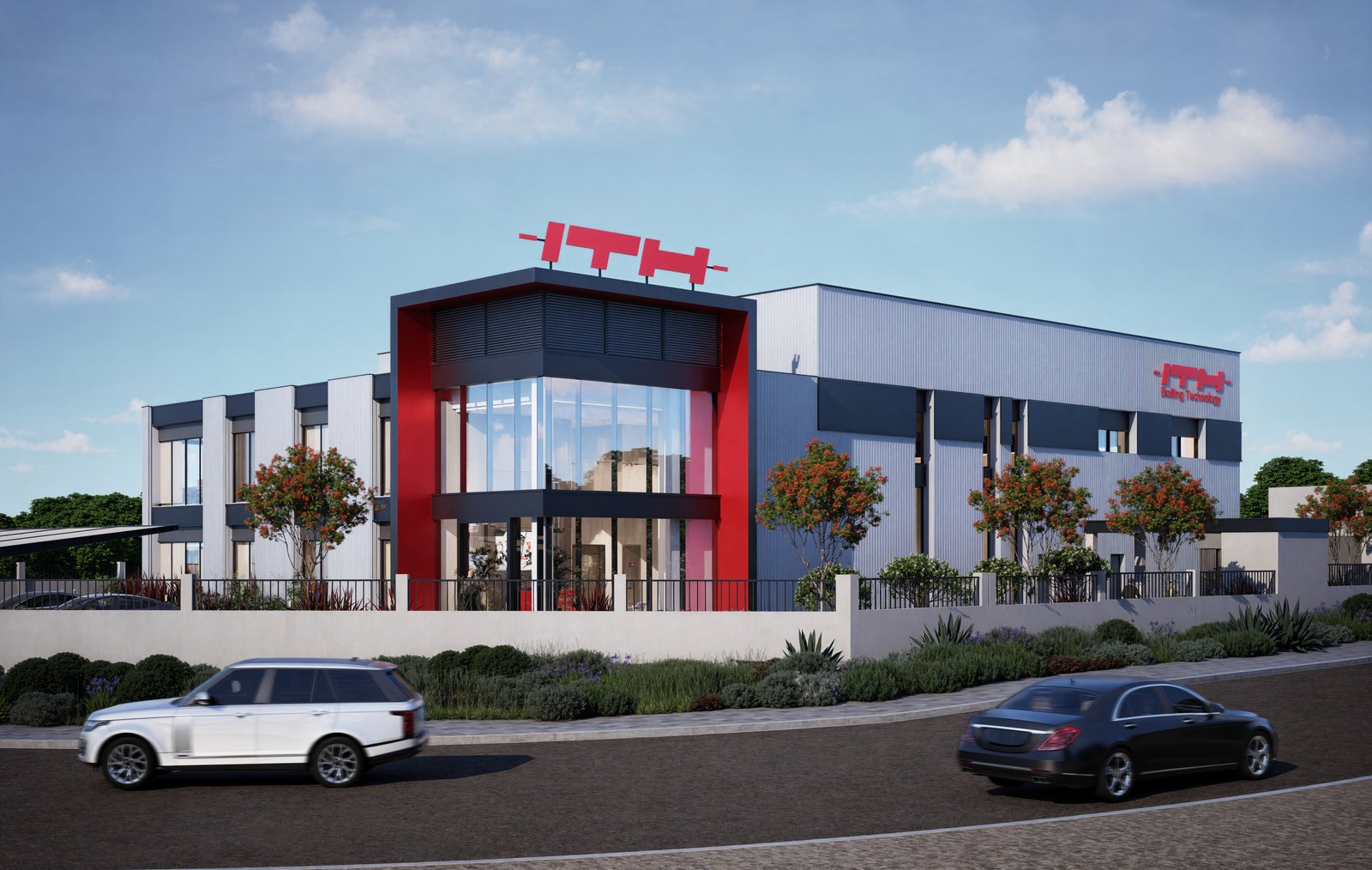 Design visualisation for ITH Regional Headquarters.