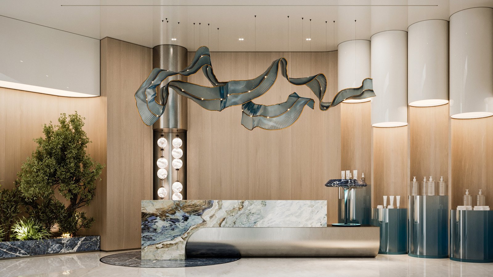 Design visualisation for Kasa Resort & Hotel.