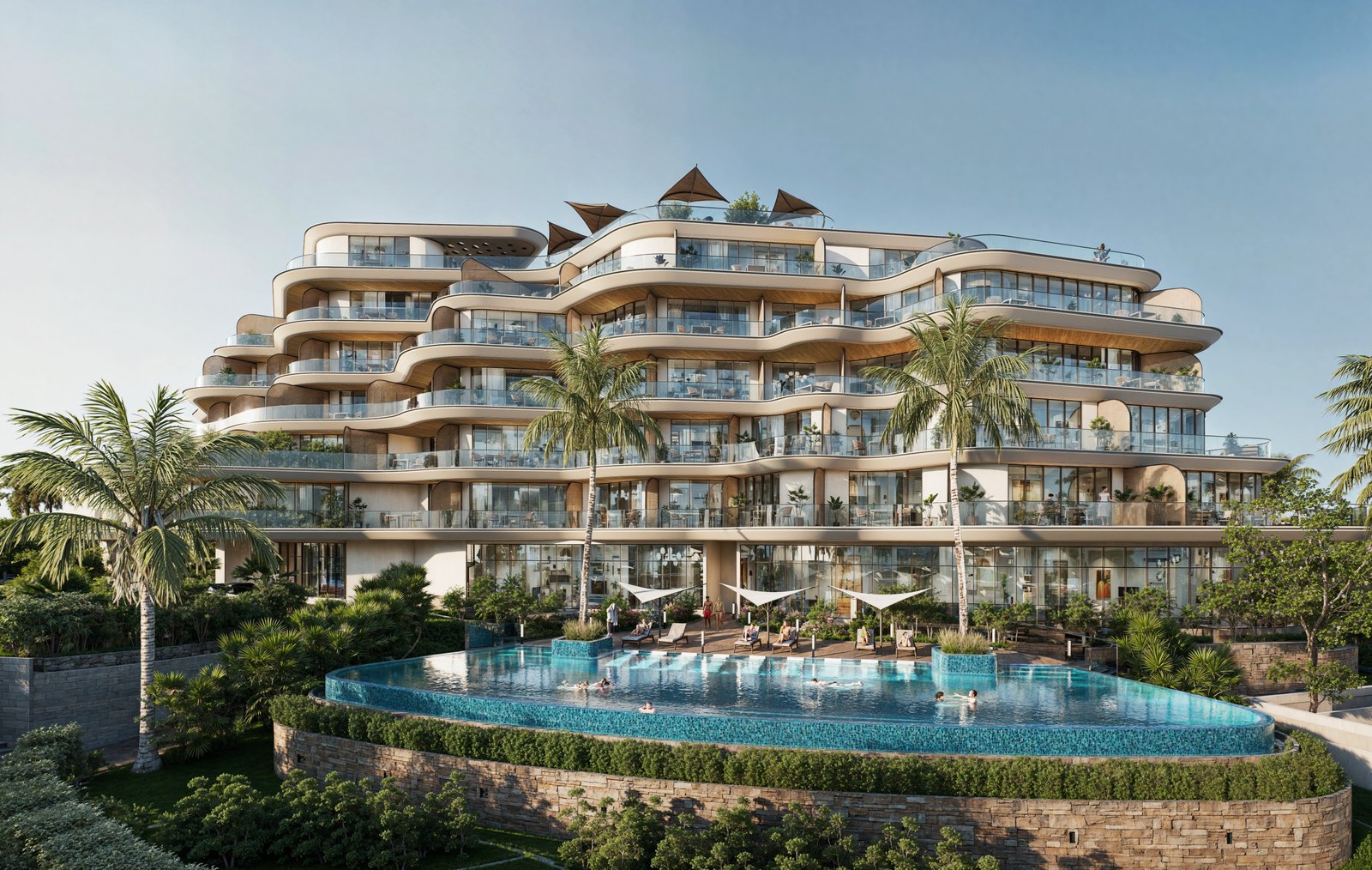 Design visualisation for Kasa Resort & Hotel.