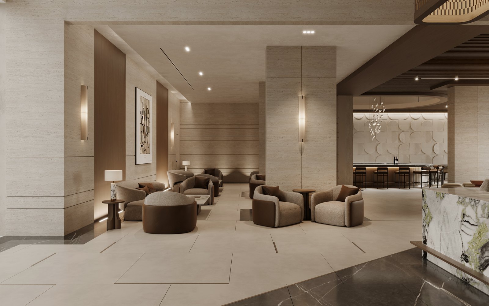 Design visualisation for Nirvana Resort.