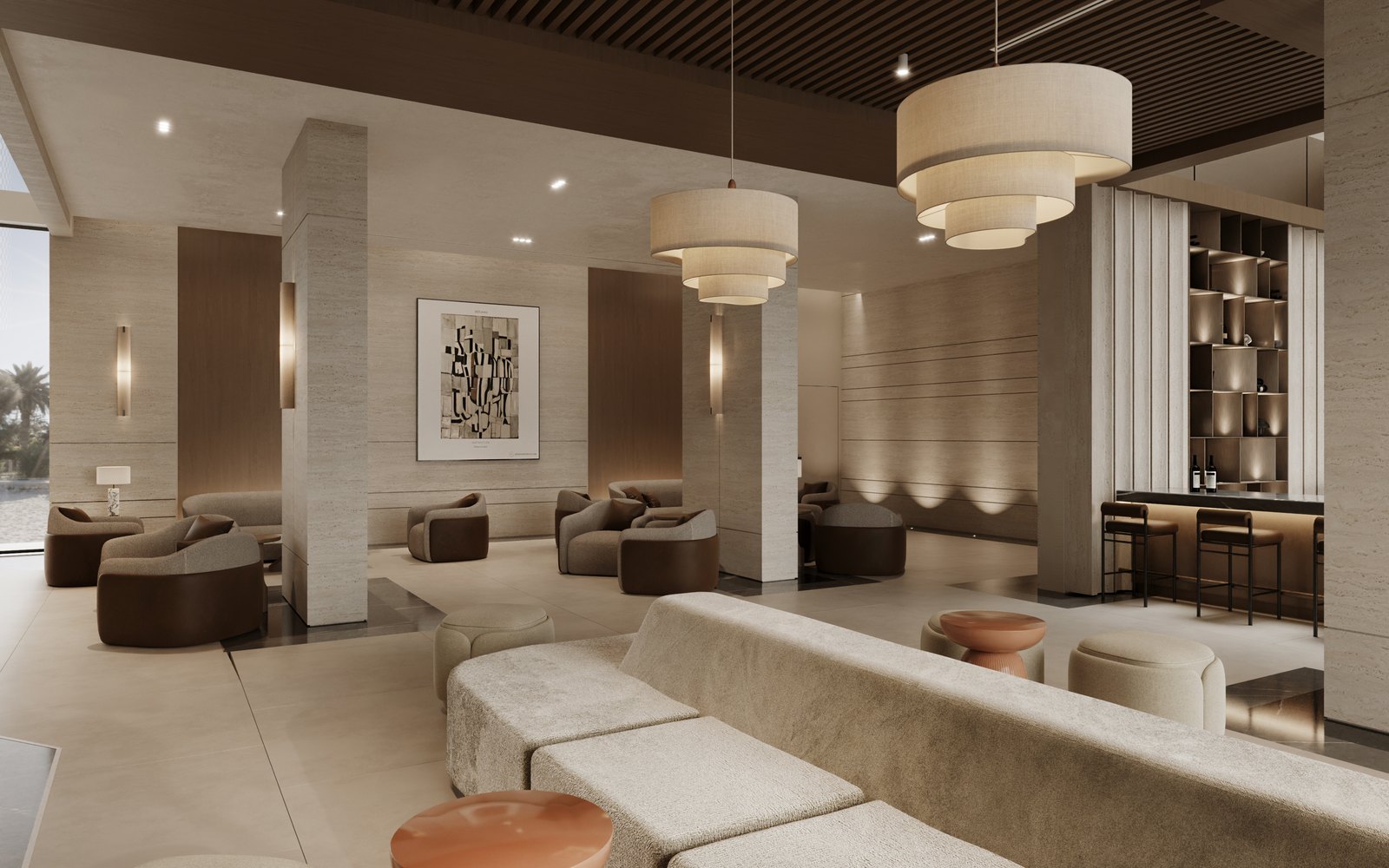 Design visualisation for Nirvana Resort.