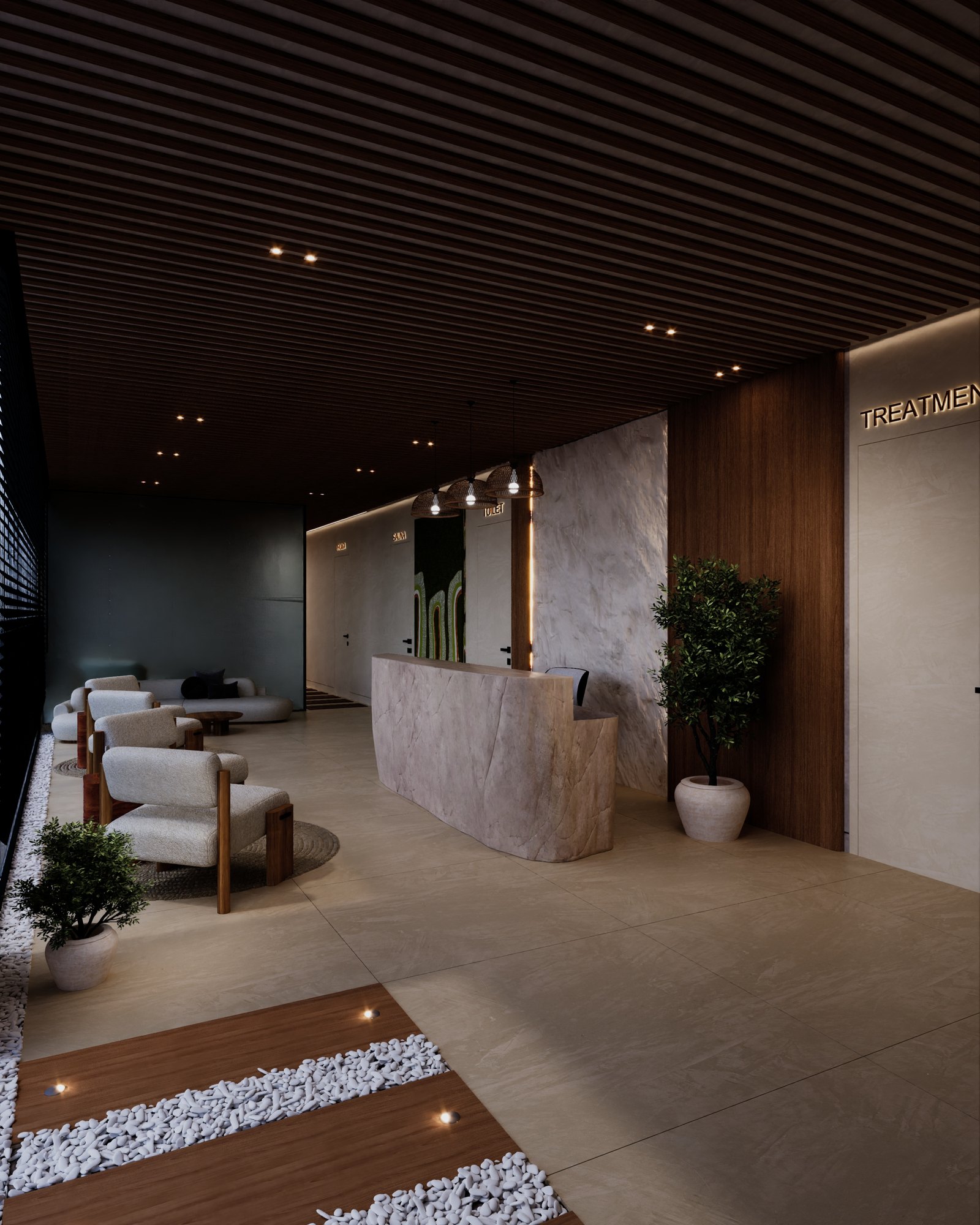Design visualisation for Nirvana Resort.