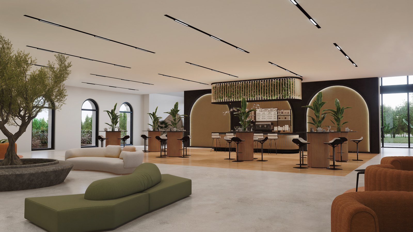 Design visualisation for Thuraiya Group Showroom.