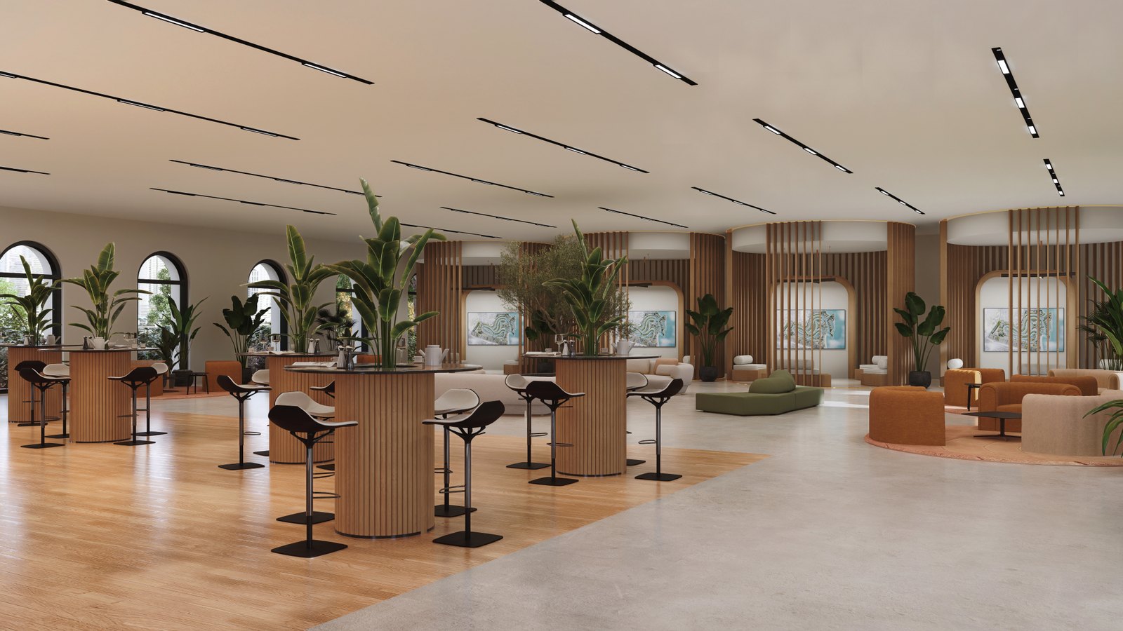Design visualisation for Thuraiya Group Showroom.