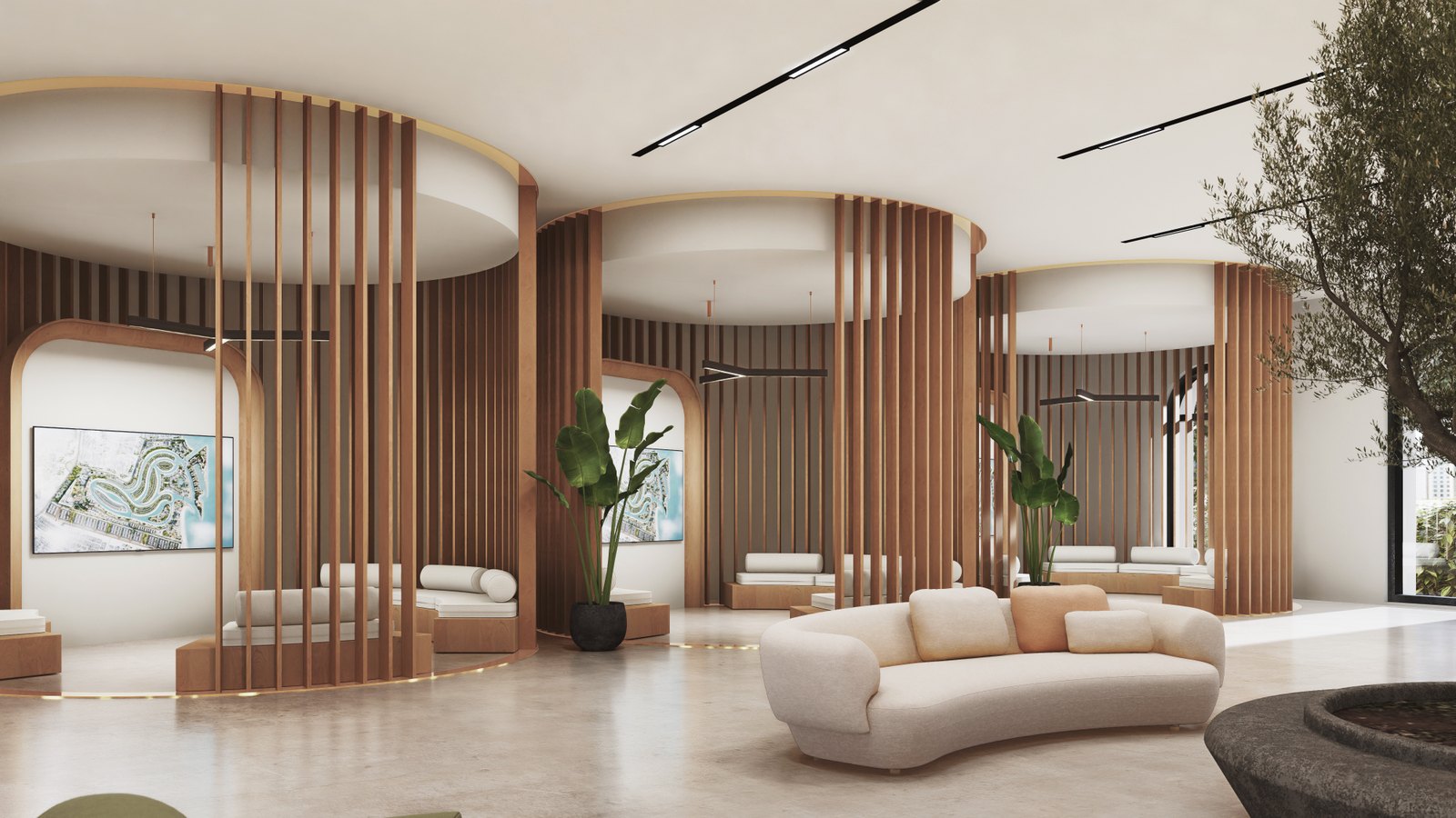 Design visualisation for Thuraiya Group Showroom.
